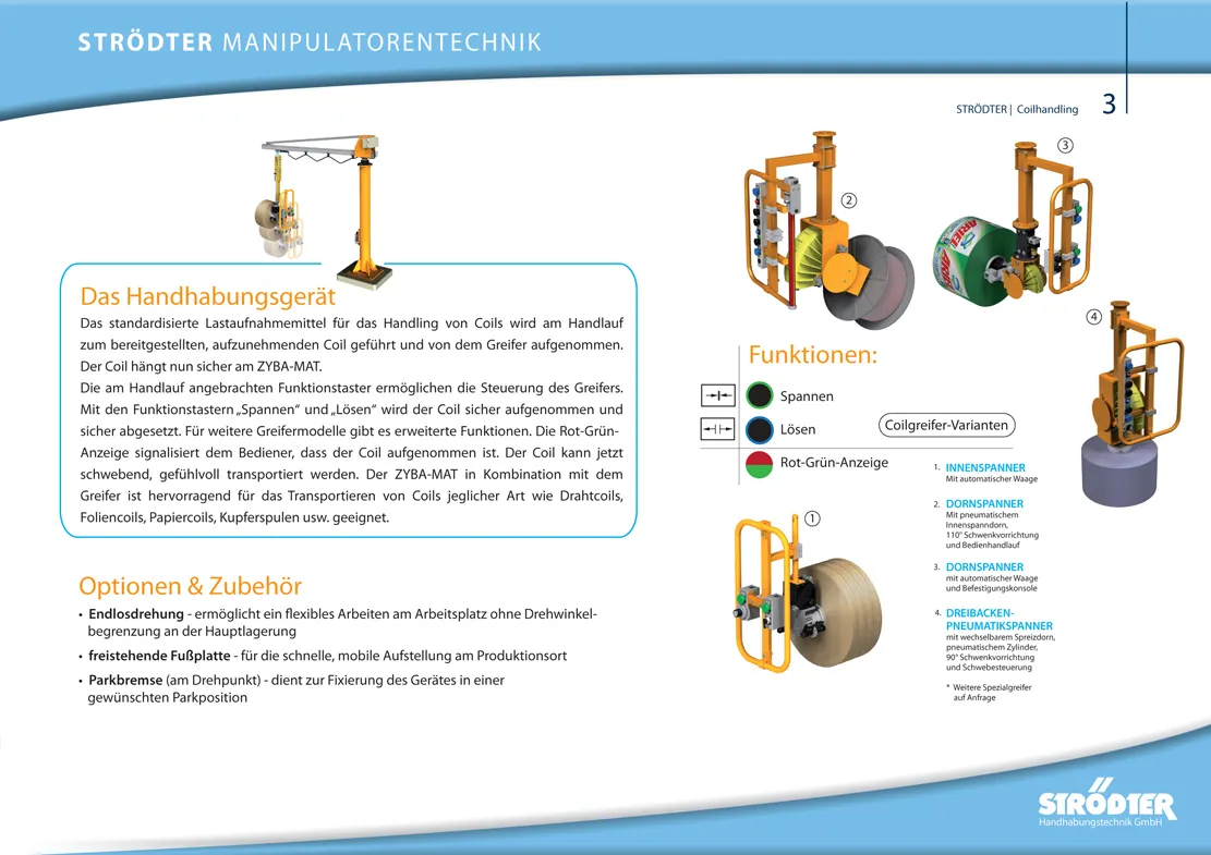 COIL-Handling Seite 3 der STRÖDTER Produktseite