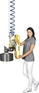 STRÖDTER Handhabungs-Manipulator (Seilbalancer) als Hebehilfe für Spulen
