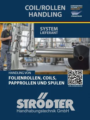 Prospektdeckblatt Coilhandung zum Download auf www.stroedter.de